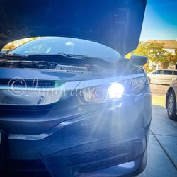 H3 LED Fog Light Bulb 6500K White,  30W 8000Lumen, H3 LED Headlight Bulbs for Fog Lamp DRL High/Low Beam, Canbus Error Free Long Lifespan 