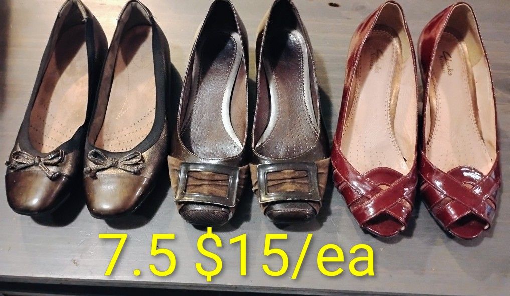 Dress Shoes $10/Each Size 7.5