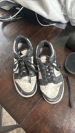 black and white nike panda 7.5