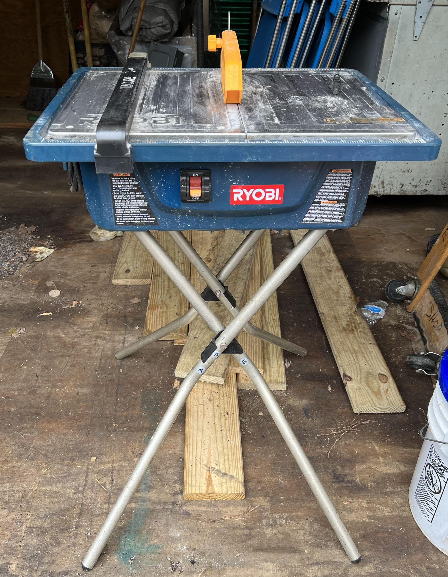 Tile Table Saw With Stand