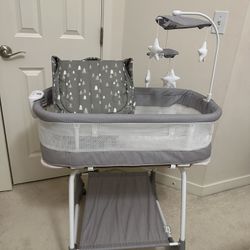 Baby Crib and bassinet.