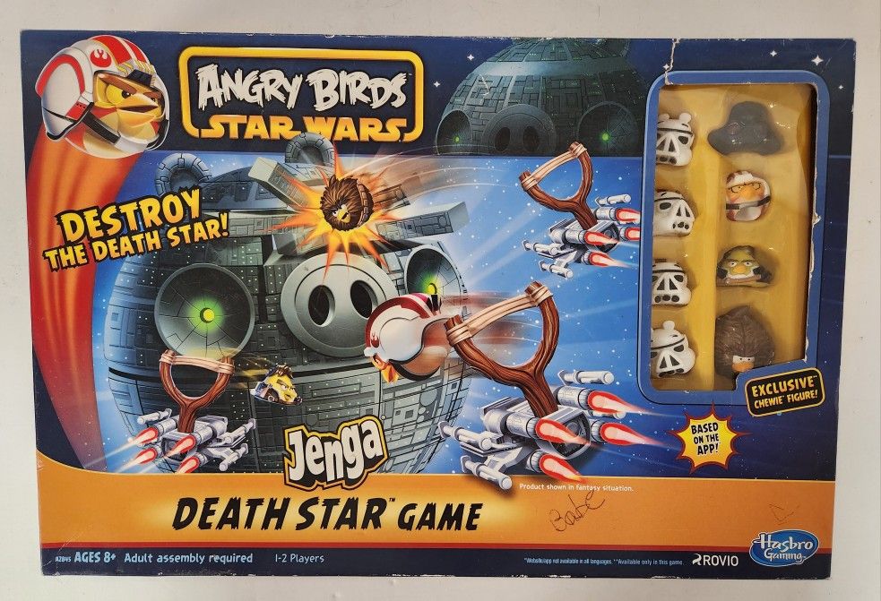 Angry Birds Star Wars Jenga Death Star Game Replacement Figures & Parts ONLY