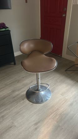 Old barber stool