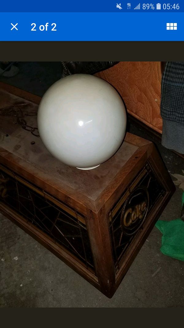 Vintage Coca Cola Pool Table Light With Two Globes Collectibles In Vintage Coca Cola Pool Table Light With Two Globes Collectibles In Virginia Beach Va Offerup