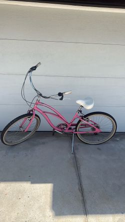 Pink Electra Pedal Bike