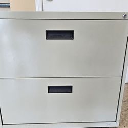  Laderal File Cabinet  (2 Drawers)