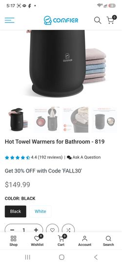 COMFIER -TOWEL AND BLANKET WARMER