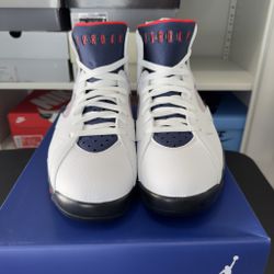 Nike Air Jordan 7 Retro Paris Saint-Germain PSG Men's Size 10 2021 CZ0789-105