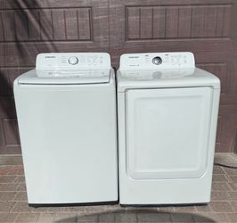 LIKE NEW SAMSUNG WASHER AND DRYER
