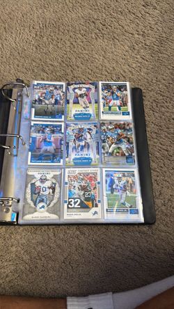 Detroit Lions NFL Trading Card Lot – 9 Cards