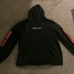 Black And Red Hoodie