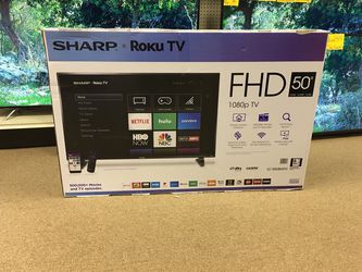Samsung 50” LED HDTV 1080p RoKu Smart WiFi Built In Model: LC-50LB601U