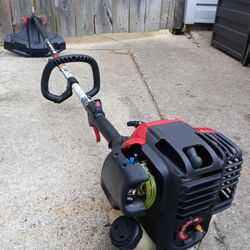 Troy-Bilt 4-Cycle Straight Shaft Attachment Capable String Trimmer 