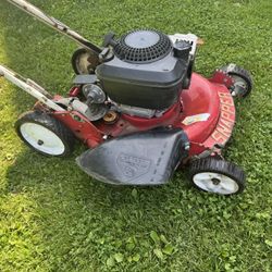 Snapper 6 Speed Self Propelled Mower 5hp With 21” Cutting Deck. Works Good. Must Pickup