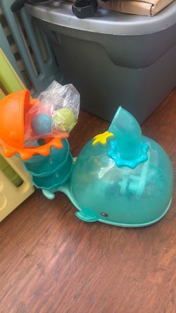 Baby whale toy