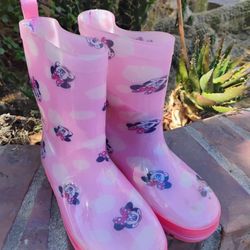 Minnie Rain Boots Sz 13/ 1 