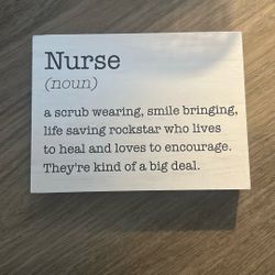Nurse Sign 