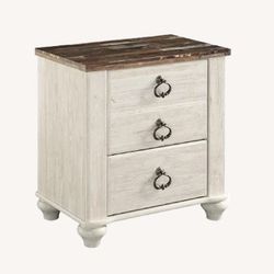 Table With Drawers, Nightstand, Bedside Table, Bed Furniture