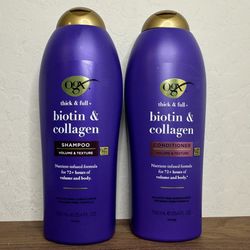OGX Shampoo Conditioner Bundle - Large Bottle
