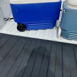 3 Ice Chests 2 Big Ones 1 Little Lunch Box