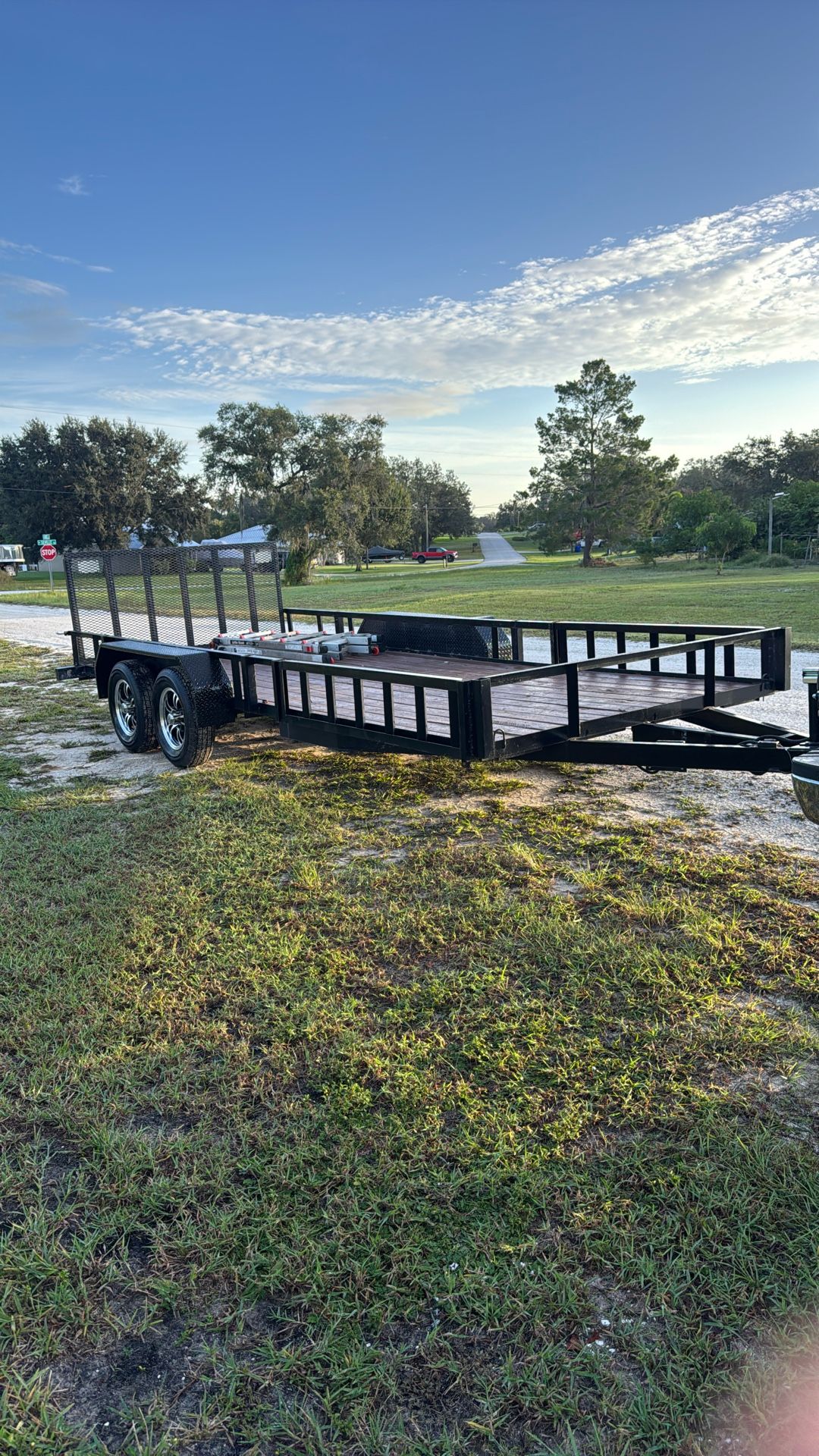 2023 7x18 Double Axle Trailer. $5,500