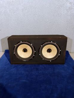 Pioneer Midrange Speaker Drivers in Custom Box