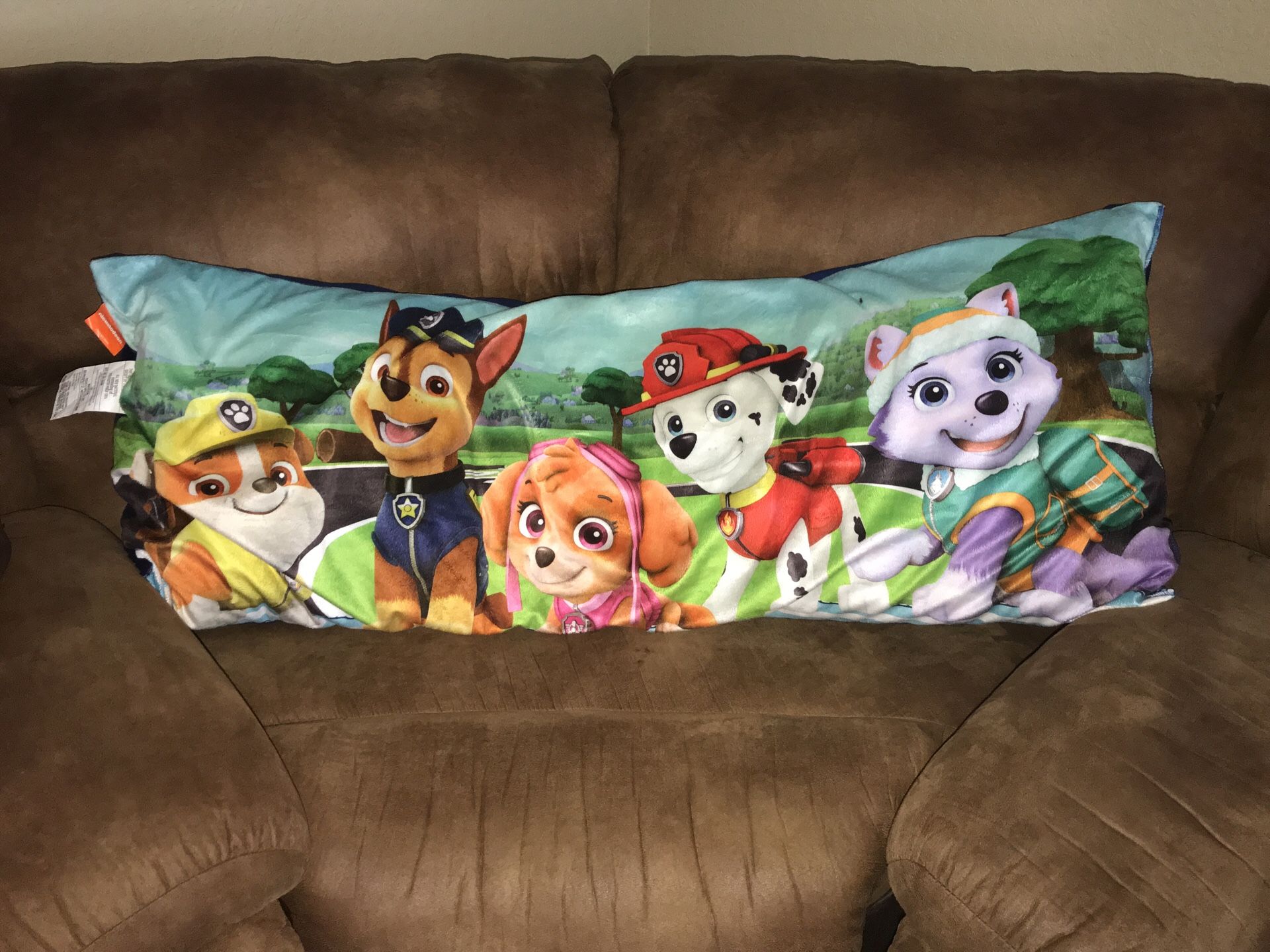 Paw patrol body pillow