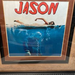JASON VOORHEES/ JAWS THEME CUSTOM FRAMED 