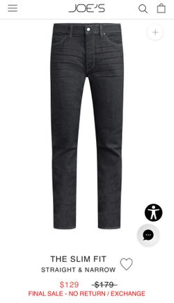 JOE’s Jeans Slim Fit - Size 34