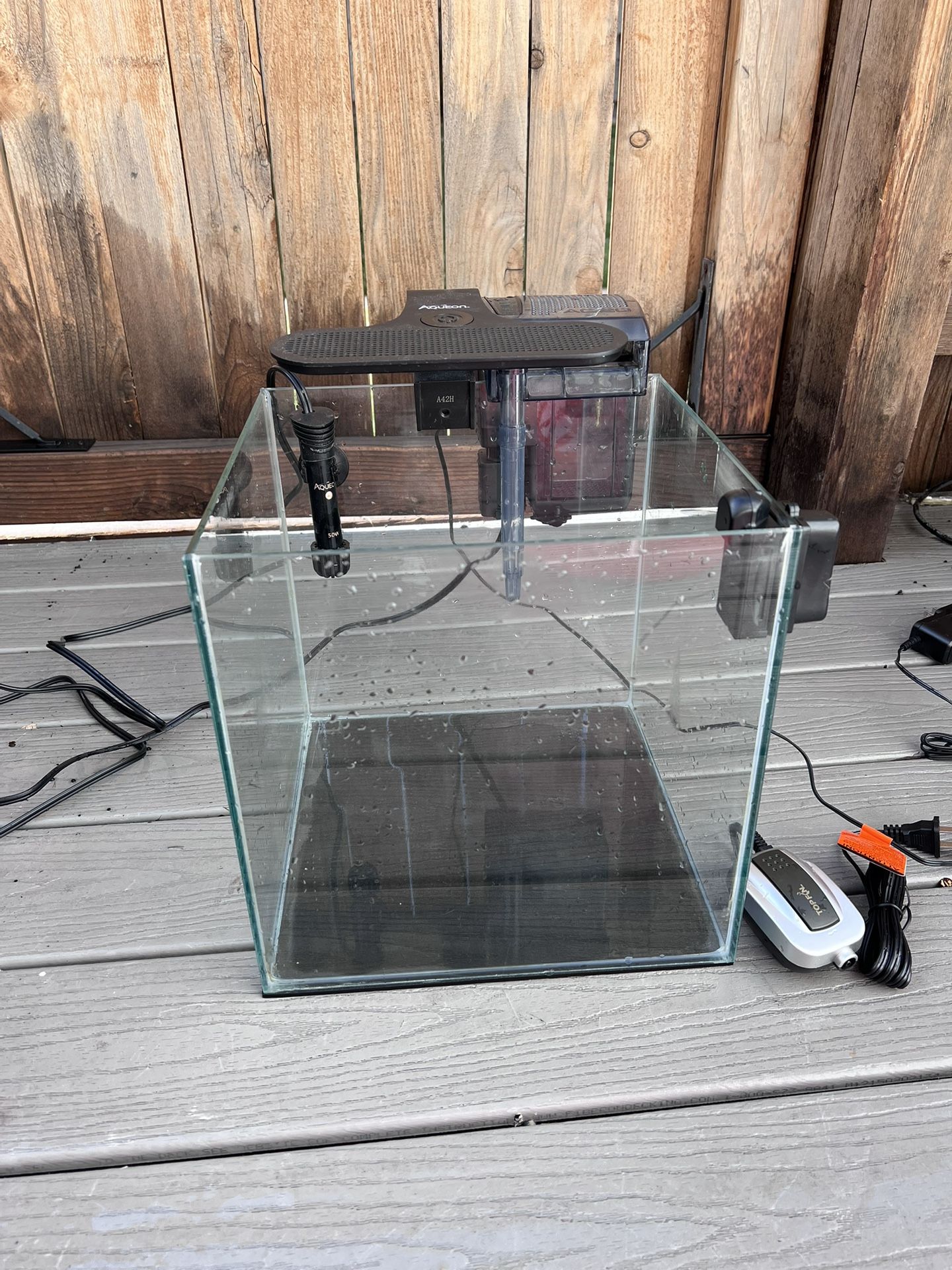 6 Gallon Frameless Aquarium