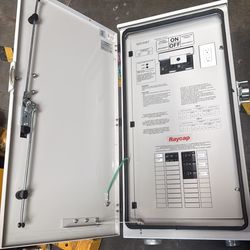 200 amp breaker section  square d