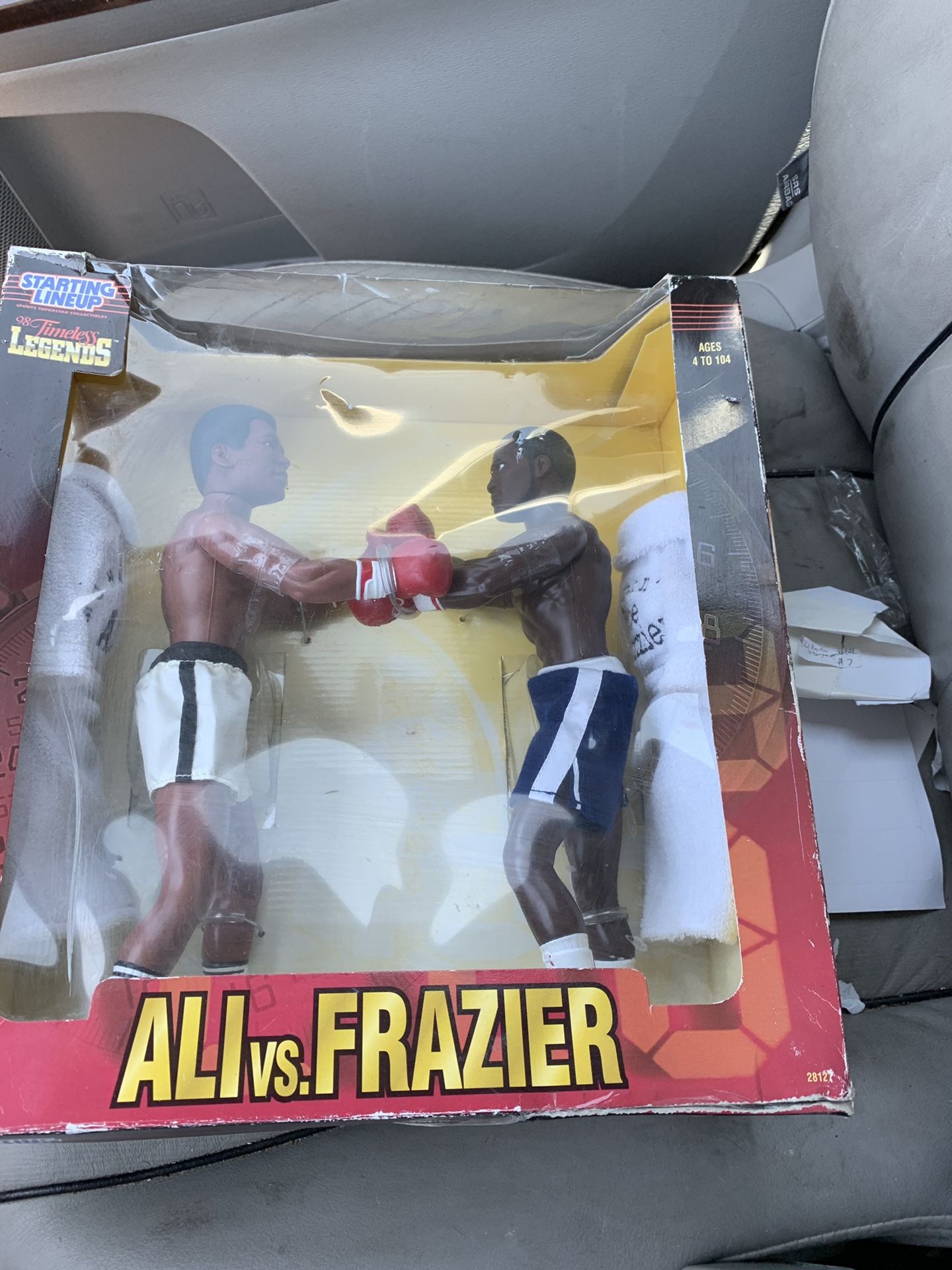 Star War figures and other items boxing wwe kiss bobble heads Disney pins pez more Ali Frazier