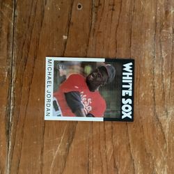 Jordan White Sox Card