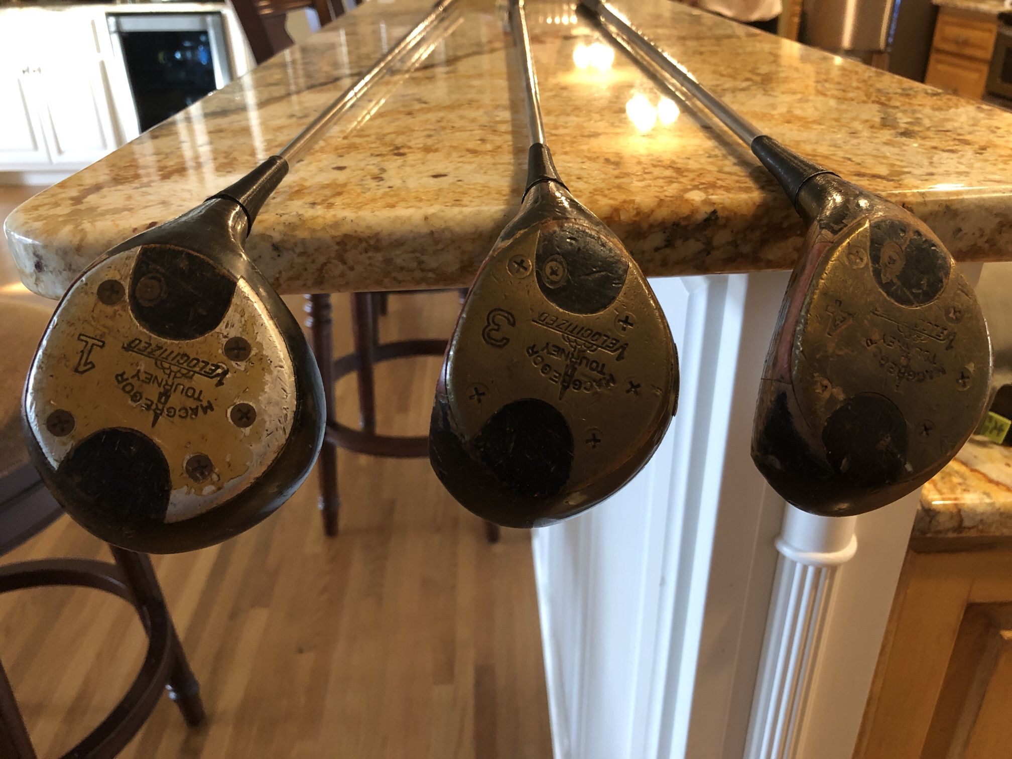 Vintage Macgregor Tourney Velocitized Persimmon Woods 1 3 4