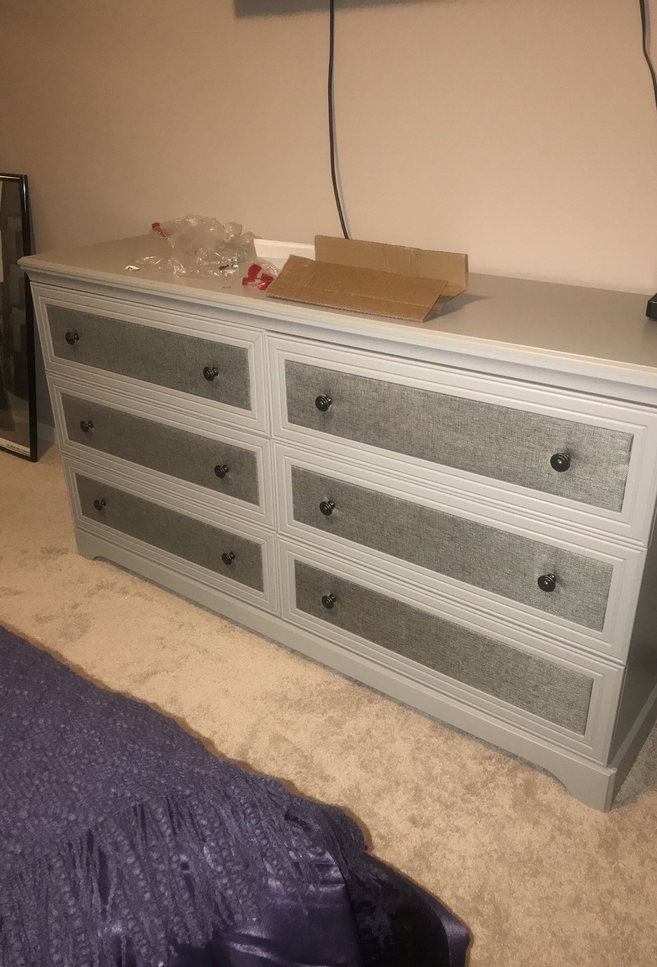 Brand new six draw dresser