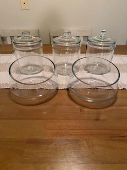 Glass jars