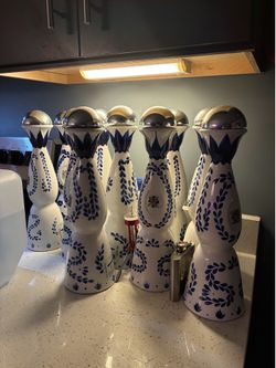 Empty Clasa Azul Bottles