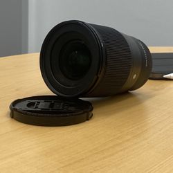 Sigma 16mm 1.4 Sony Lens 