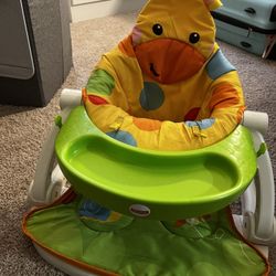 Infant First Chair Easy Fold For Storage And Travel 