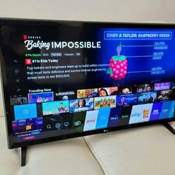 43" LG 4K SMART TV (GREAT CONDITION)