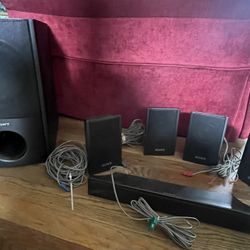 Sony Surround Sound Speakers 