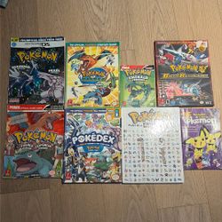 Lot Of Vintage Pokemon Books