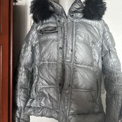 Vist Jacket Skiwear Unisex snow winter fur hood coat long active wear bomber 