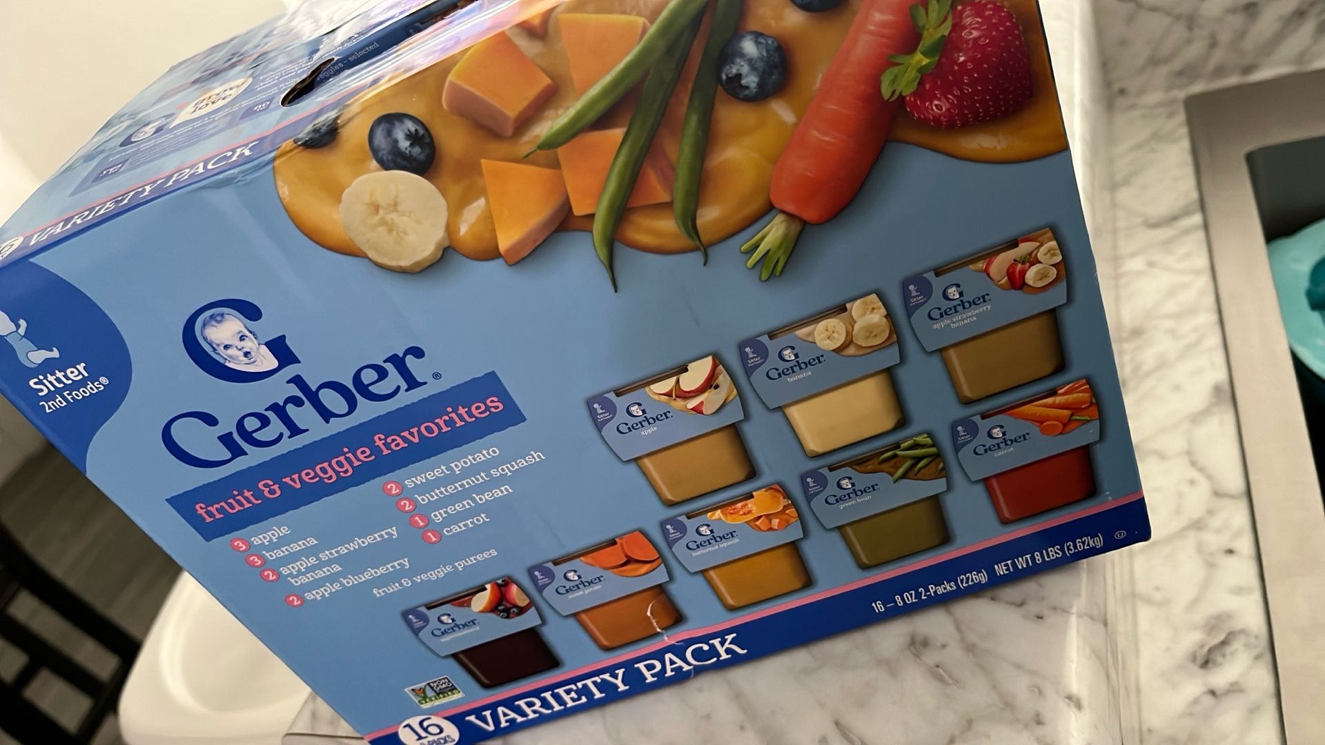 Gerber Fruit And Veggie Purées