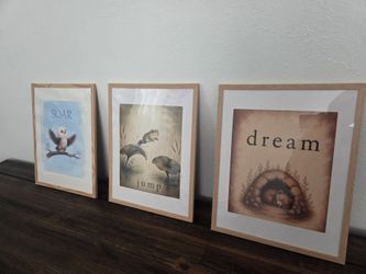 Woodland Animal Nursery Prints | Framed & Ready to Hang