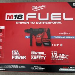 1-3/4" SDS Max Rotary Hammer Kit w/ ONE-KEY™