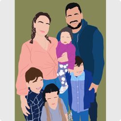 Custom Digital Art Gift