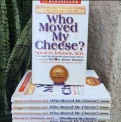 Who moved my cheese, $7 each