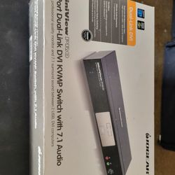 Miniview Pro 2 Port Dual Link Dvi Kvmp Switch With 7.1 Audio.