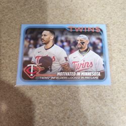 Minnesota Twins Card 06 Out Of 50